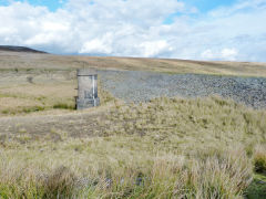 
Cairn Mound Reservoir, Brynmawr, October 2012